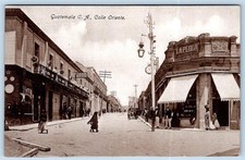 1910-20's GUATEMALA C.A. CALLE ORIENTE EAST STREET LA PERLA GRAN HOTEL POSTCARD picture