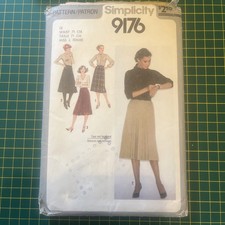 Vintage 1979 Simplicity Pattern, 9176, Set of Skirts  picture