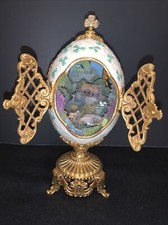 St.Patrick Faberge EMERALD ISLE LE Collector Egg 9