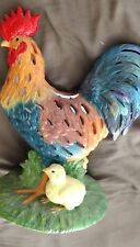 Vintage Party Lite Rooster & Chick Candle Holder Figure 10