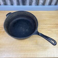 Vintage Wagner’s 1891 Original 10 1/2” Chicken Fryer Cast Iron Pan Camping picture