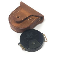 Vintage Smith Wesson Clinometer, Engineering Department 1944 w/ Leather Case picture