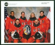 NASA, 8x10 photo, Crew of Space Shuttle Mission STS-85, Discovery, #JSCCL-158 picture