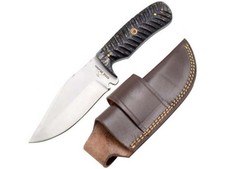 Old Ram Full Tang Hunting Fix Blade Knife w/Premium Stitched Leather Sheath picture