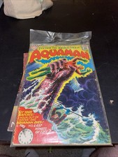 AQUAMAN #32 ELECTRIFYING CARDY COVER GEM picture