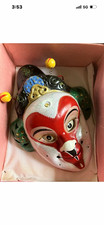 Chinese Sun Wukong Peking Opera Face Zhang Ming Monkey King 彩塑京剧脸谱 Rare picture