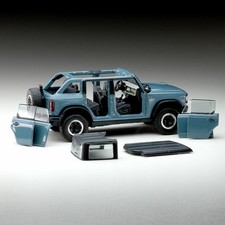 6th Gen Bronco 1/64 Alloy Diecast Offroad SUV Model High Quality Boy Gift picture