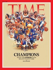 Time Magazine 7/6/26 NY Knicks World Champs.. picture