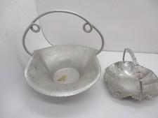 Two Vintage Aluminum Baskets Farber & Cromwell picture