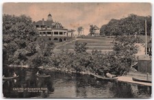 Vintage Riverton Park Casino Portland ME Postcard C.S. Woolworth picture