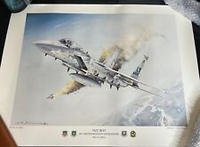 Paul R Jones TAZZ’ BEST 48th Fighter Interceptor Squadron Military Art Print picture