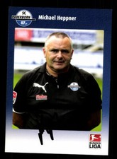 Michael Heppner autograph card SC Paderborn 2009-10 original signed picture