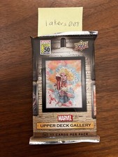 SDCC 2019 MARVEL Upper Deck Gallery Pack EXCLUSIVE SEALED LE 1500 picture
