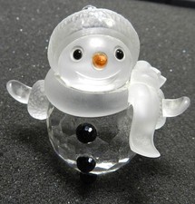 SWAROVSKI SNOWMAN FIGURINE sz-2 1/4