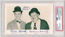Oliver Hardy & Stan Laurel ~ Signed Autographed Photograph  ~ PSA DNA Encased picture
