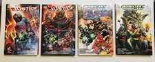 🔥Justice League & Brightest Day Graphic Novels Vol. 1 &2(Both)Good Condition🔥 picture
