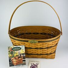 LONGABERGER 1995 TRADITIONS FAMILY BASKET, Vintage Retired Large With Handle picture