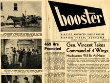 Booster Newspaper August 7 1945 AAFAFS Napier Field Dothan Alabama WWII M0059C picture