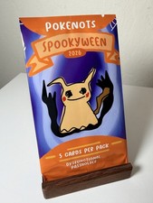 2026 Pokenots Spookyween Halloween Trading Cards Sealed 5 Card Pack picture
