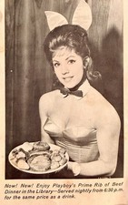 VTG 1960s New Orleans Playboy Club Bunny Dinner Show Advertising Flyer picture