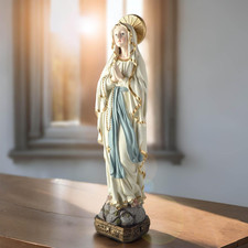 15 Inch Our Lady of Grace Statue, Praying Virgin Mary Statue Indoor picture