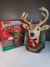 Vintage Jonathan Deer The III Singing And Talking Deer Works Great EUC picture
