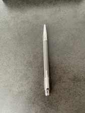 Excellent Caran d'Ache Varius Ivanhoe Ballpoint Pen Silver Swiss Made picture