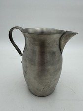 Vintage Eales 1779 Pewter Italy Hollow ware Pitcher 7 1/2” GUC picture