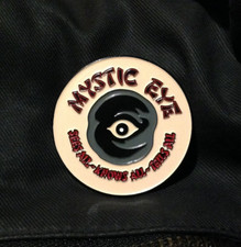 MYSTIC EYE pin ouija occult metaphysics goth punk satanic panic horror psychic picture