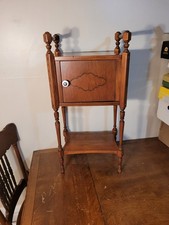 Antique Ideal Mfg. Co. Smoker’s Cabinet / Humidor Stand – Circa 1920 picture