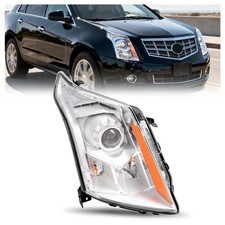 HECASA Projector Headlight Right Compatible with 2010-2016 Cadillac SRX Front He picture