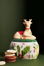Anthropologie - Nathalie Lete Deer Cookie Jar - NEW picture