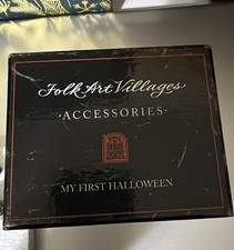 My First Halloween Accessories Headless Man, Woman Dog,Cat 1997 Folk Art Village picture