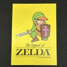 Nintendo 1989 Top Secret Tips Zelda/Super Mario Card #5 Link 33 Rookie Sticker picture