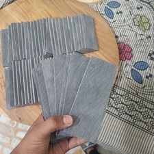 2Pcs Buffalo Horn Scales Glasses Frame Blanks 160x60x8mm Natural Horn Slabs picture