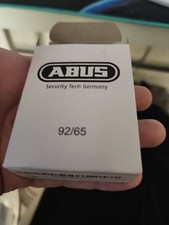 ABUS 92/65 Chrome plated solid brass w/steel jacket padlock  picture