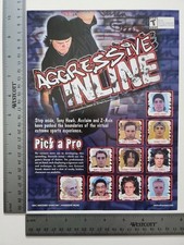 Aggressive Inline Advertisement Original Print Ad / Poster Game Gift Art picture