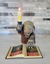 Vintage Tales From The Crypt Candelabra Crypt Keeper With Book Halloween 1996 picture
