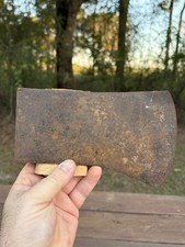 Vtg VAUGHAN Value Brand AXE HEAD 4lb 5oz USA LOGGING CAMP BUSHCRAFT picture