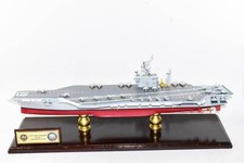 USS John F Kennedy 1990s CV-67 24 inch Model,Navy,Scale Model,Mahogany,CVA/CV picture
