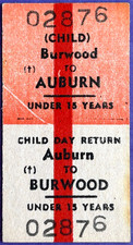 VR Ticket - BURWOOD to AUBURN - Child under 15 Day Return picture
