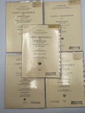 5 Vintage 1970s Carta Geológica de Portugal Geological Survey Booklets M11 picture