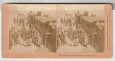 MOUNTAIN DOG MEDFORD GREETING COG RAILWAY TRAINS - MT WASHINGTON WHITE MOUNTAINS picture