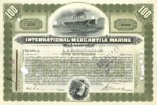 International Mercantile Marine Co. Issued to L.F. Rothschild and Co. - Stock Ce picture