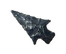 EXCEPTIONAL OREGON ROSE SPRINGS POINT ARROWHEAD AUTHENTIC INDIAN ARTIFACT BG picture