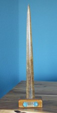 Vintage Large Black Marlin Bill mounted trophy, 21 3/4” picture