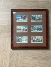 Liebig Series  of 6 Framed Chromos American History 1956's - French Text-S1659 picture