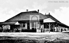 Railroad Train Station Union Depot Opelika Alabama AL - 8x10 Reprint picture