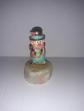 Ron Lee Clown Figurine ~ Clown Hiding Heart 1989 ~ Signed picture