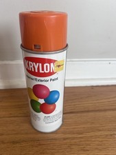 Vintage Krylon Spray Paint Can Popsicle Orange Safety Orange New 2410 Nos picture